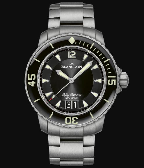 Blancpain Fifty Fathoms Watch Review Fifty Fathoms Grande Date Replica Watch 5050 12B30 98